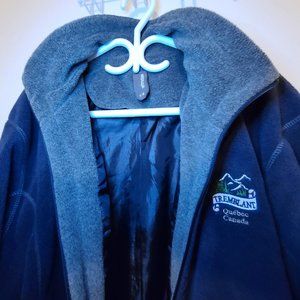 ***SOLD*** MEN'S MONT "TREMBLANT" EMBROIDERED CHEST ZIP-UP FLEECE JACKET/SWEATER
